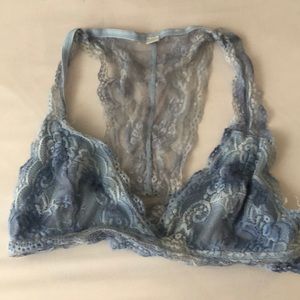 Baby blue bralette
